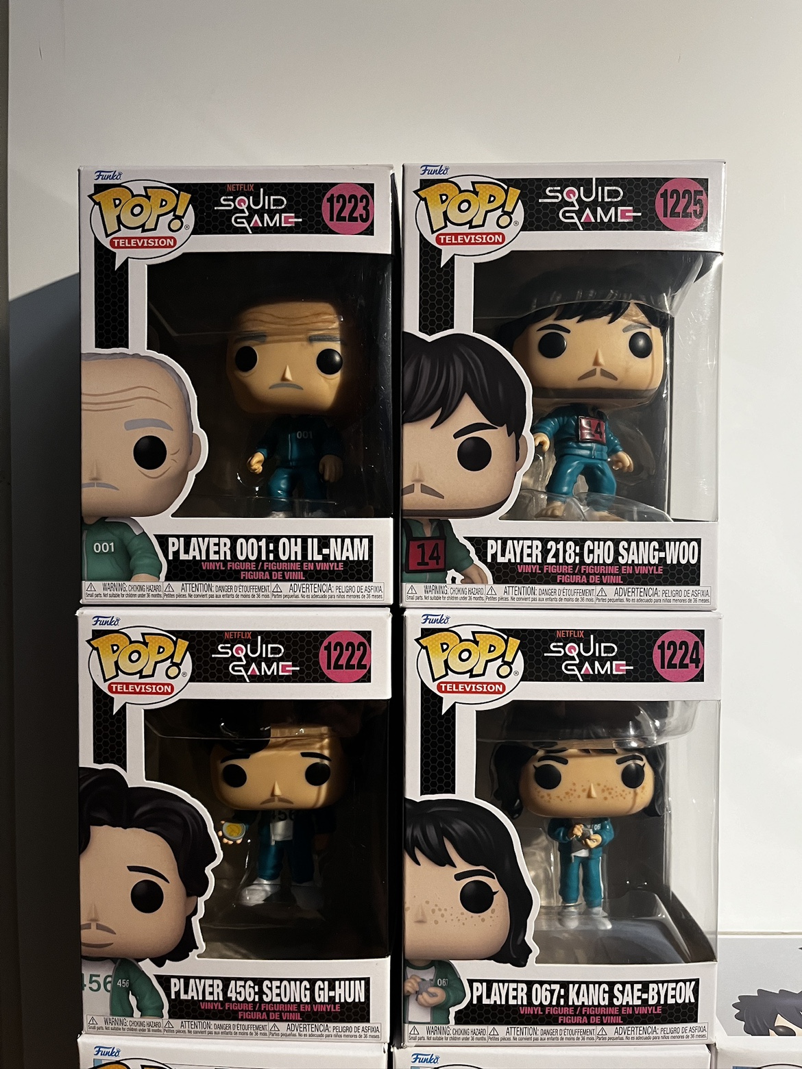 Squid Game Pop Vinyl Figures