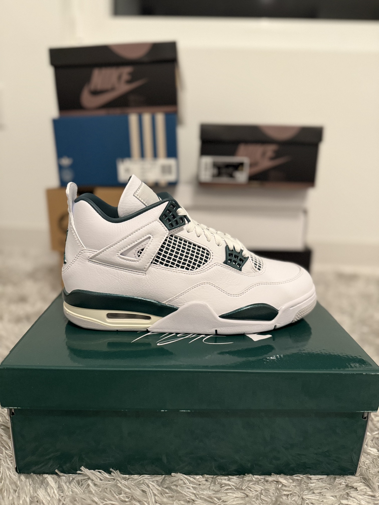 Air Jordan 4 Retro "oxidized green"