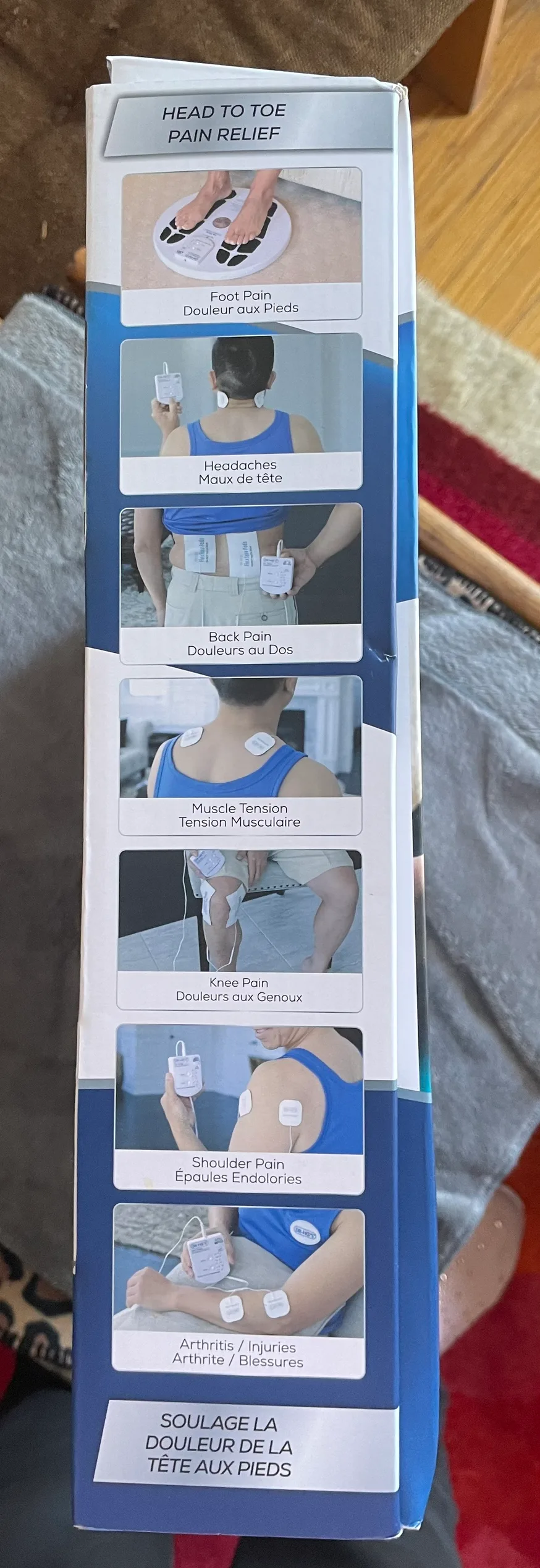 Dr. Ho's Circulation Promoter Foot and Leg Pain Relief image indicator(9)