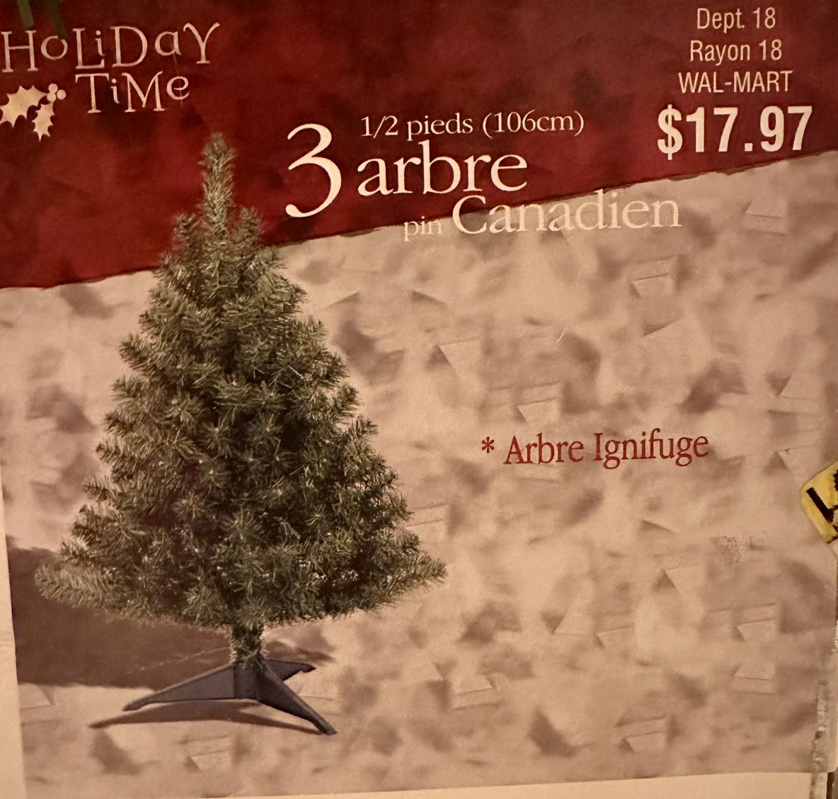 3ft Artificial Christmas Tree