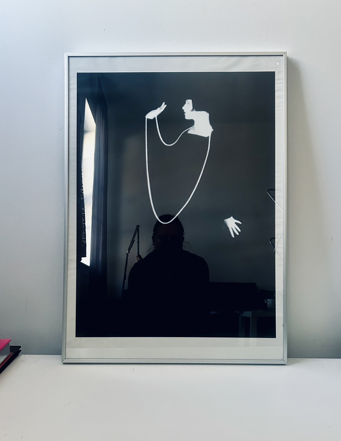Framed Black and White Photograph, art deco
