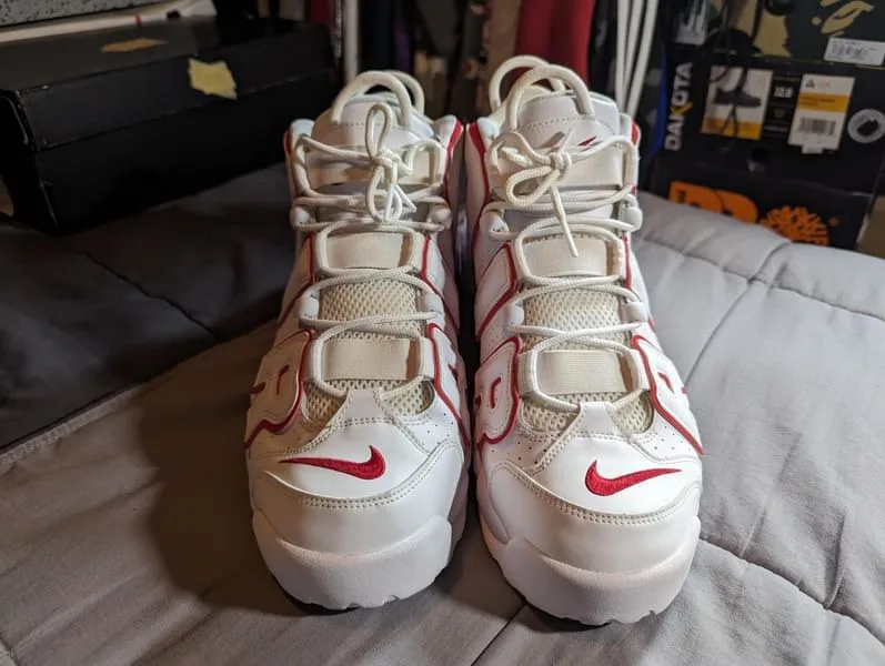 Nike Air More  Uptempo “University Red”, Men’s Size 11.5 image indicator(2)