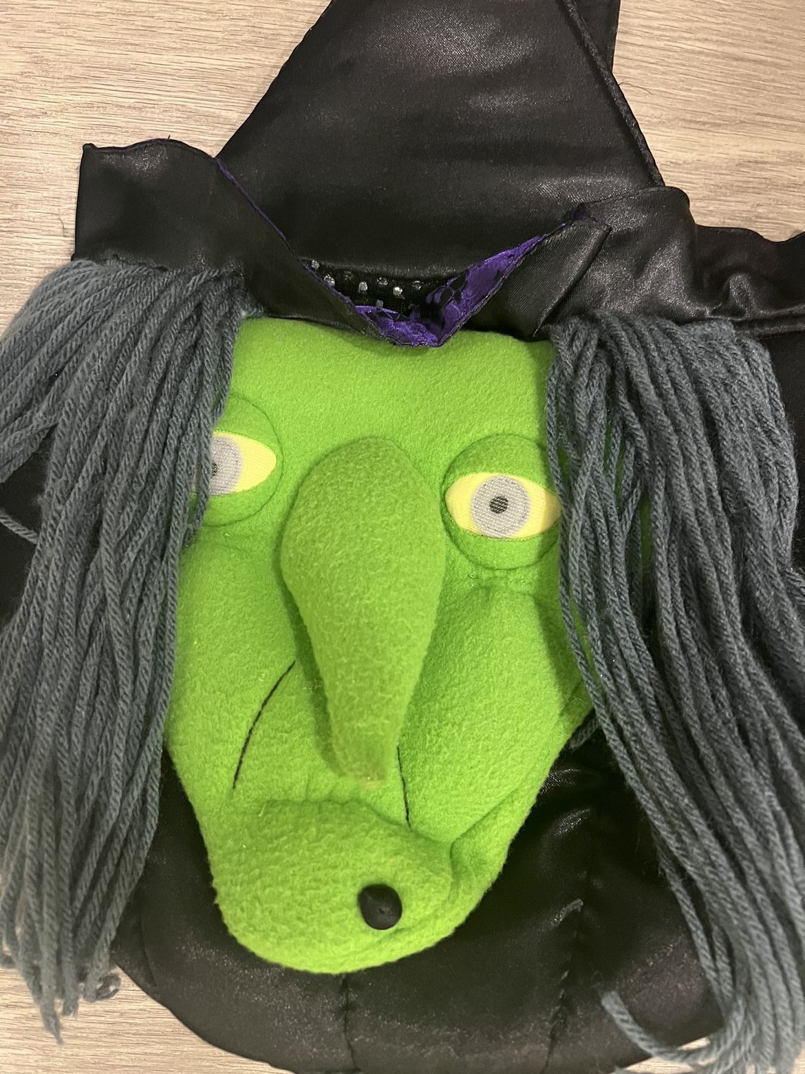 Witch Halloween Trick or Treat Bag - photo 3