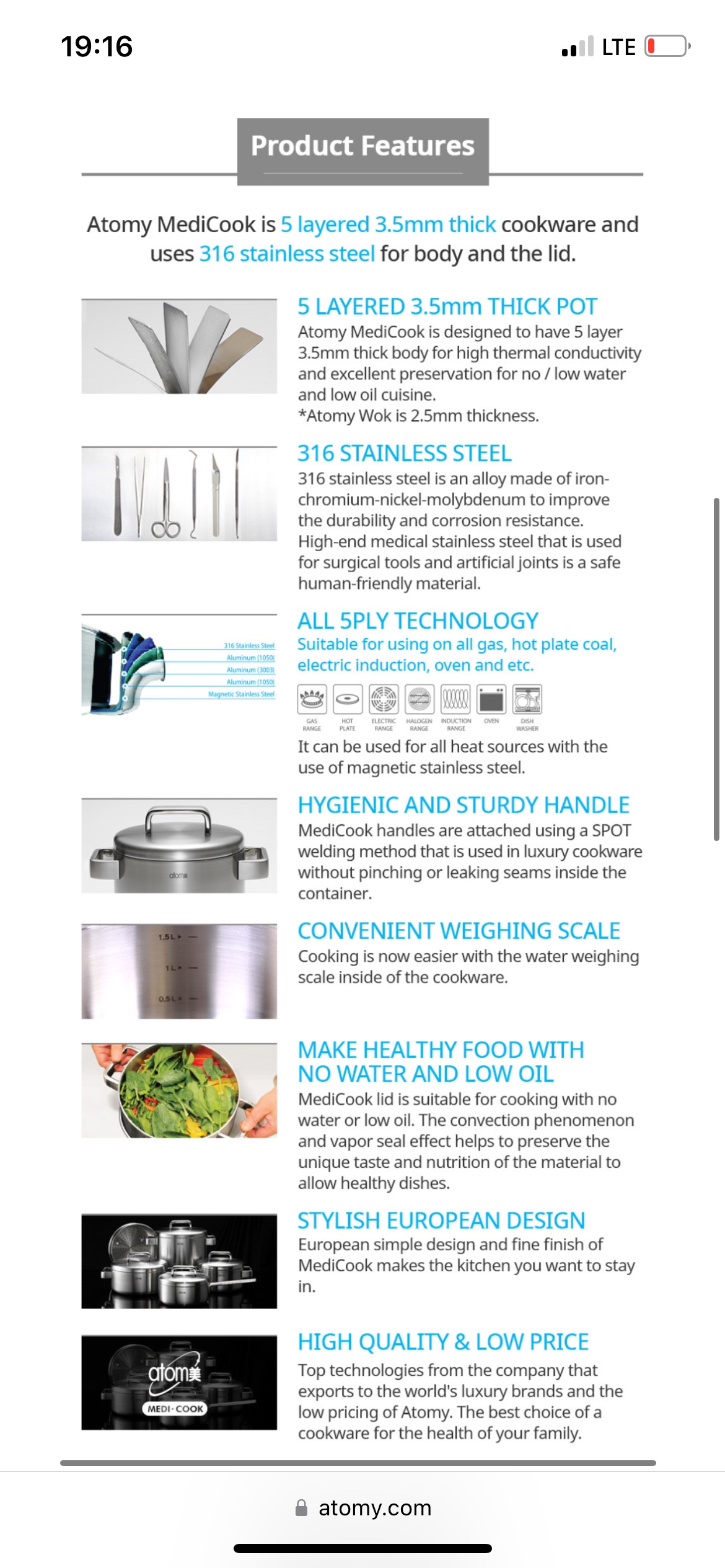 5 Layer 3.5mm Thick Stainless Steel pan - photo 2
