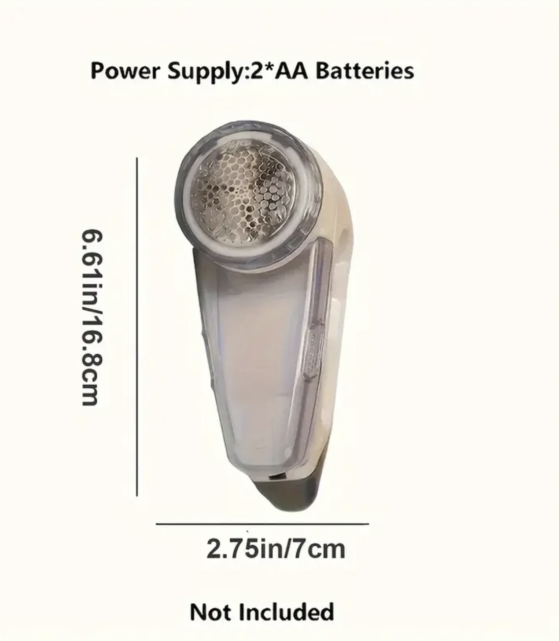 Lint remover / electric fabric shaver - photo 3