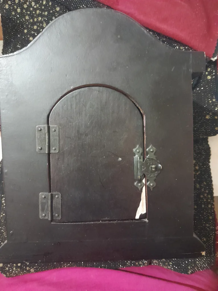 Black Mantel Clock image indicator(2)