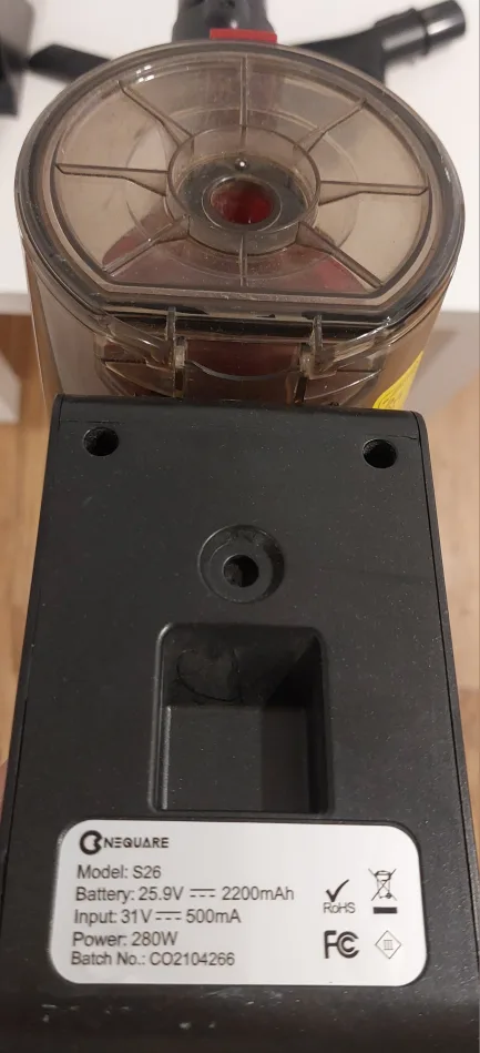 Cordless Vacuum Cleaner image indicator(4)