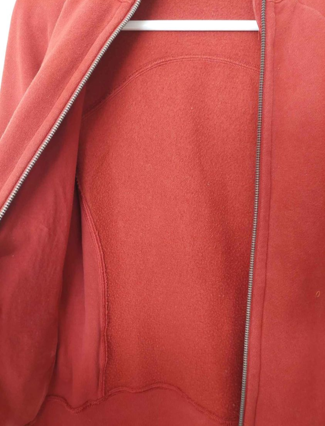 Lululemon Red Zip-Up Hoodie Size 6 - photo 4