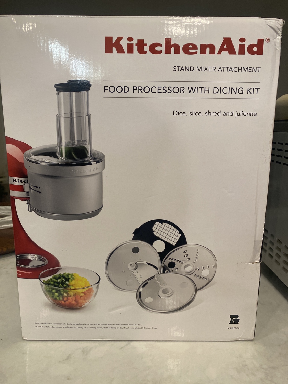 KitchenAid Food Processor Attachment KSM2FPA