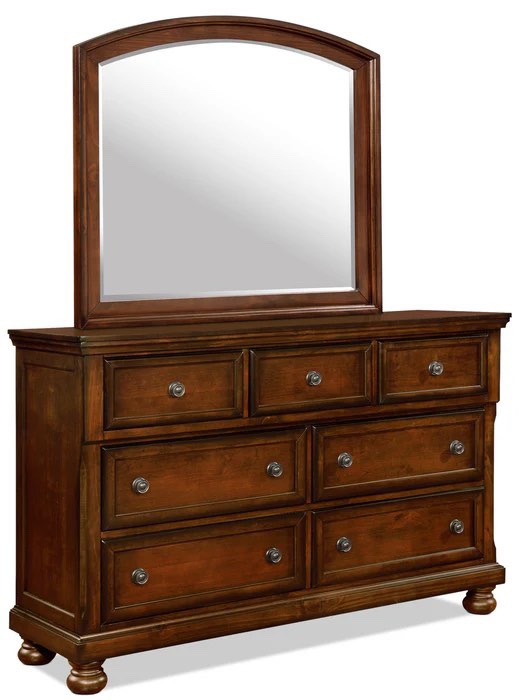 King Sleigh Bed with Storage & Matching Dresser & Nightstand - photo 5