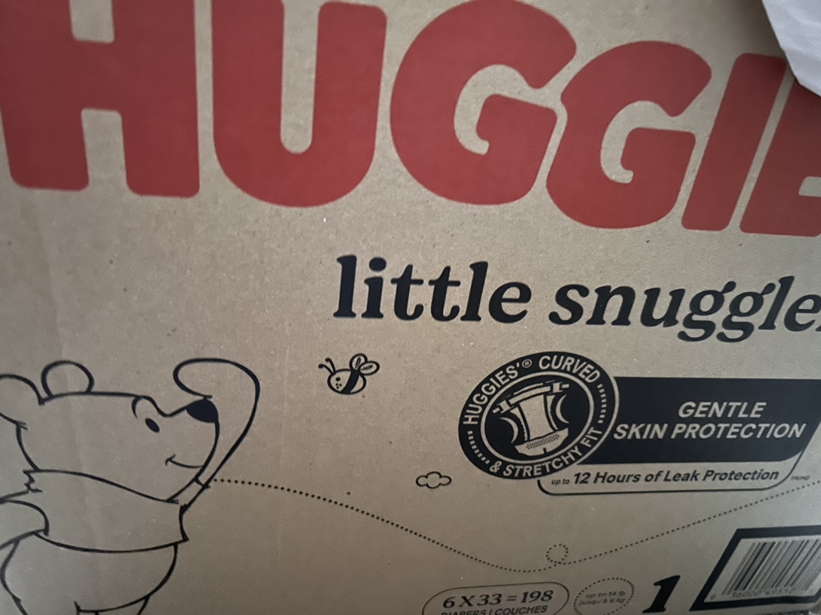 Huggies Little Snugglers Diapers - Size 1
