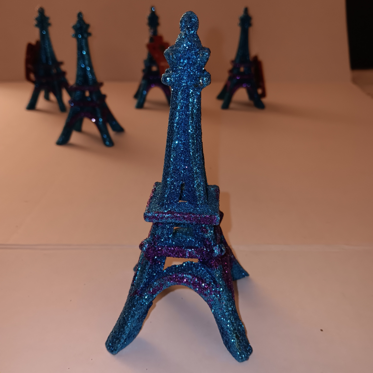 Eiffel Tower Holiday Ornaments NEW - photo 3