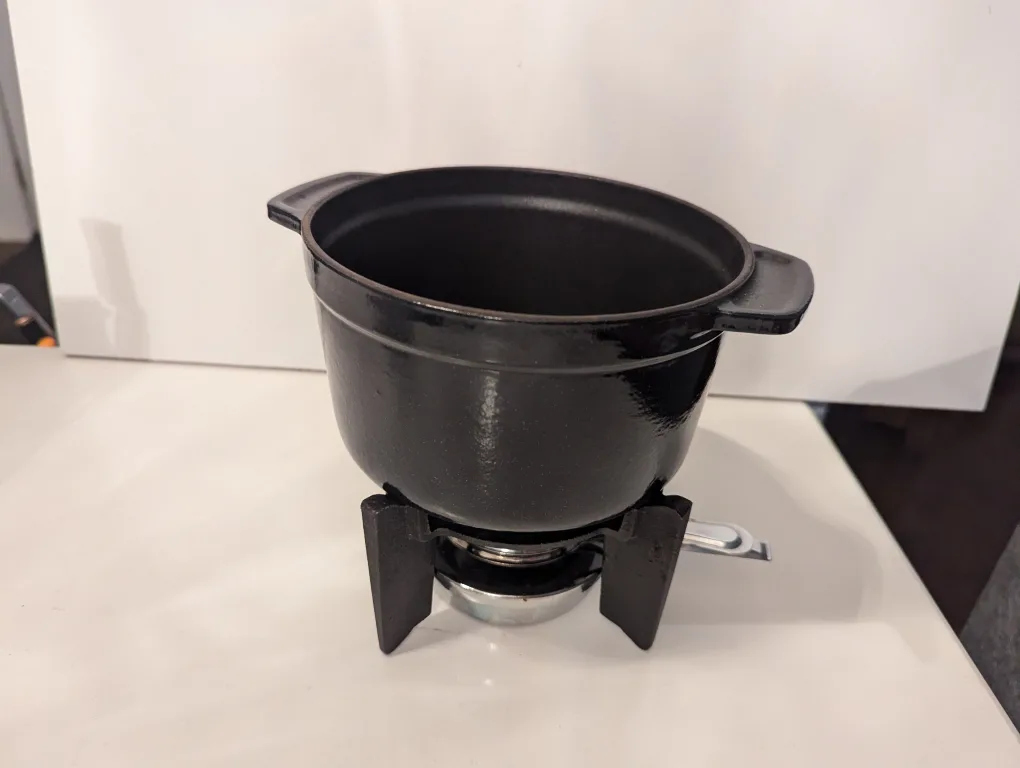 Cast Iron Fondue Pot thumbnail