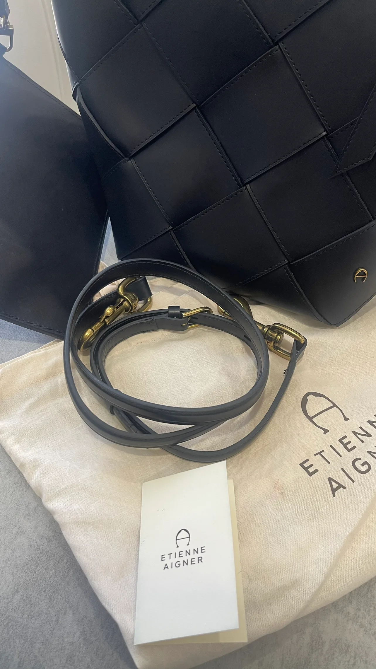 Etienne Aigner Black Women Leather Bag image indicator(3)