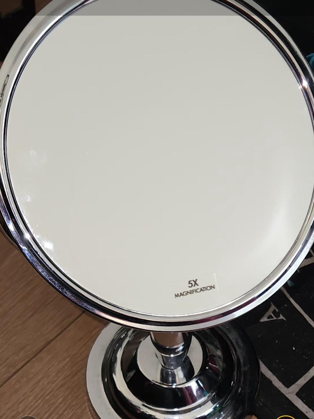 5X Chrome Vanity Mirror - photo 2