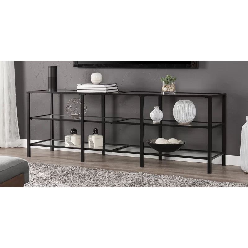 Glass Top Console Table - photo 4