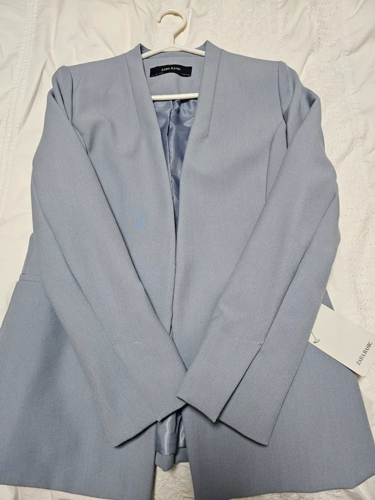 Zara Basic Blazer  - size Large image indicator(8)