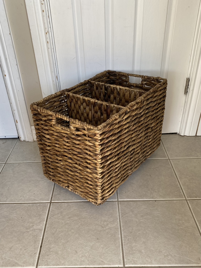 Wicker Storage Organizer