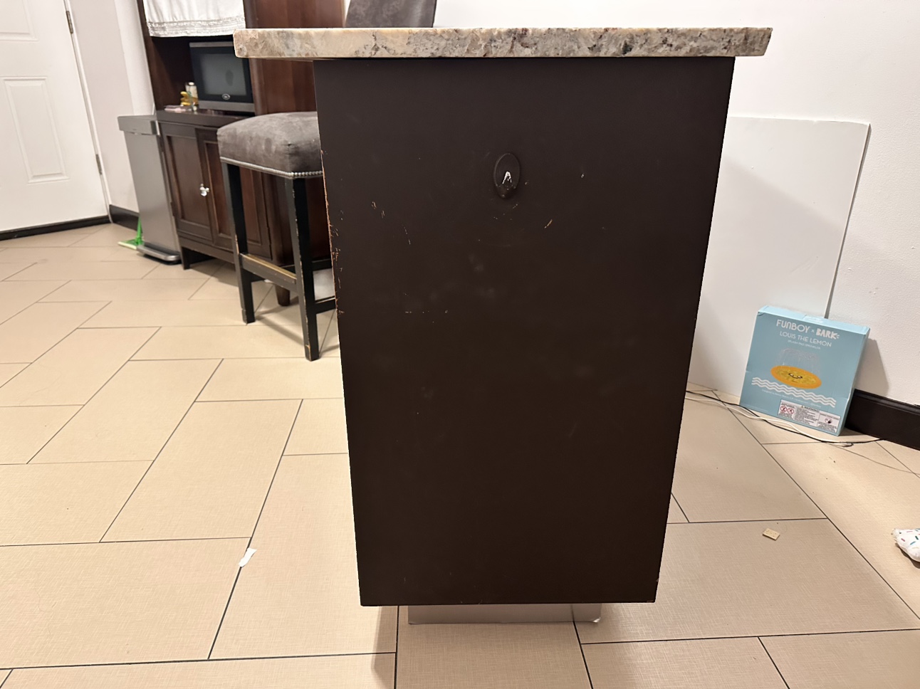 Kitchen Island with Granite Top FREE MUST PICK UP - photo 3