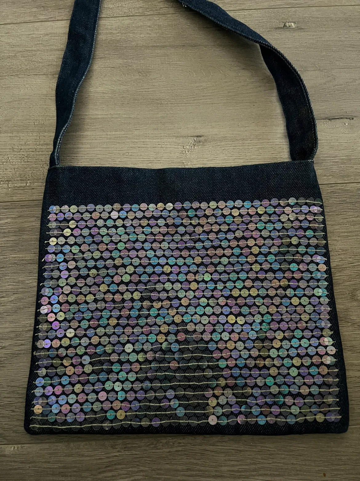 Miss Sixty Denim Sequin Bag image indicator(3)