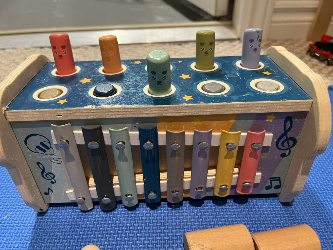 Wooden music play toy - photo 2