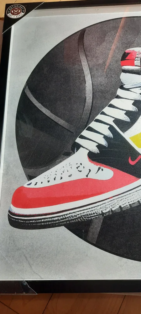 Brand New Notoriart Framed Jordan 1 Canvas Art image indicator(2)