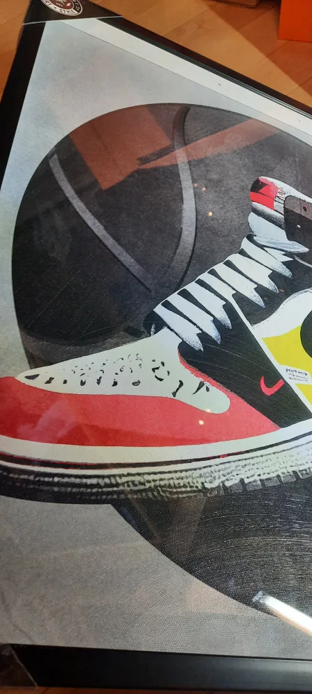 Brand New Notoriart Framed Jordan 1 Canvas Art image indicator(4)