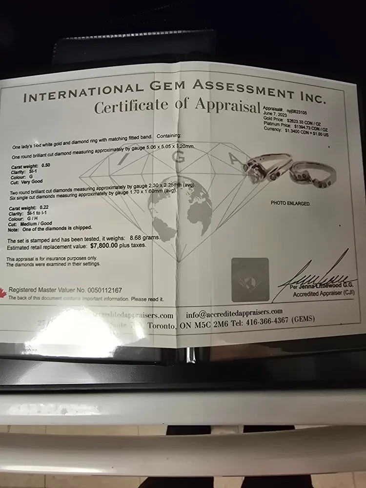 Diamond Engagement Ring Set image indicator(4)