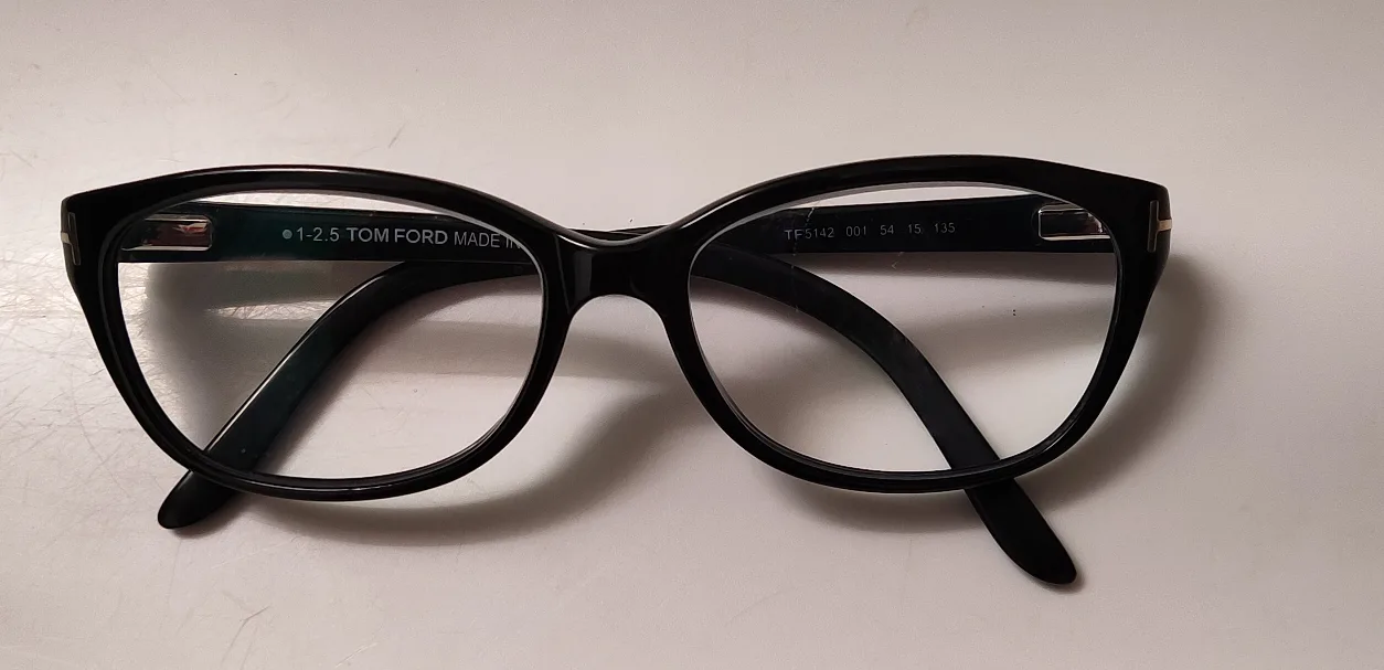Tom Ford TF5142 Black Cat Eye Eyeglasses! thumbnail