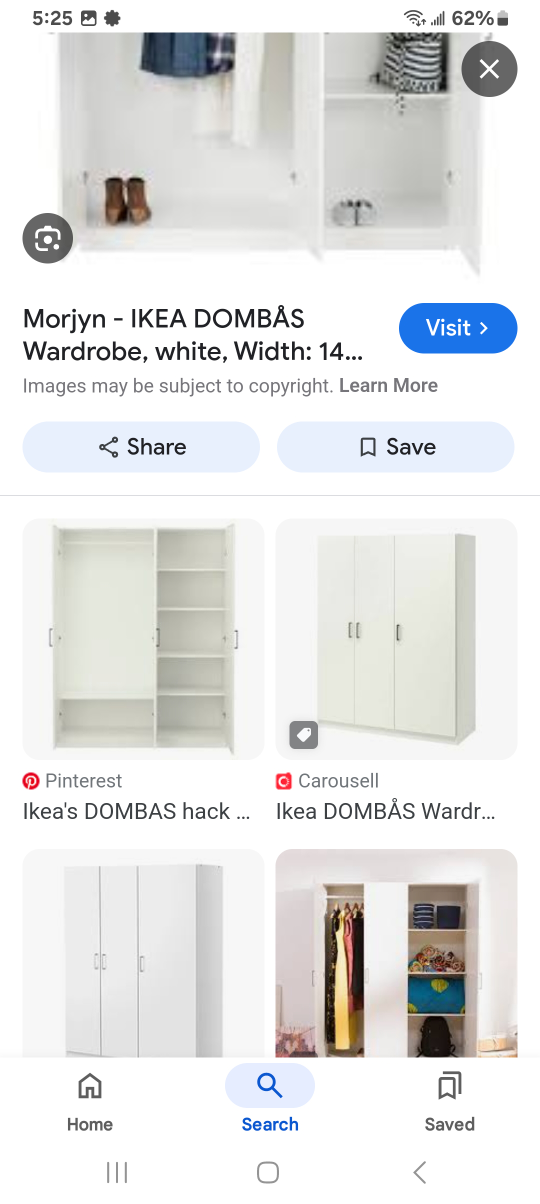 Dombas IKEA wardrobe dissemblated, delivery available - photo 4