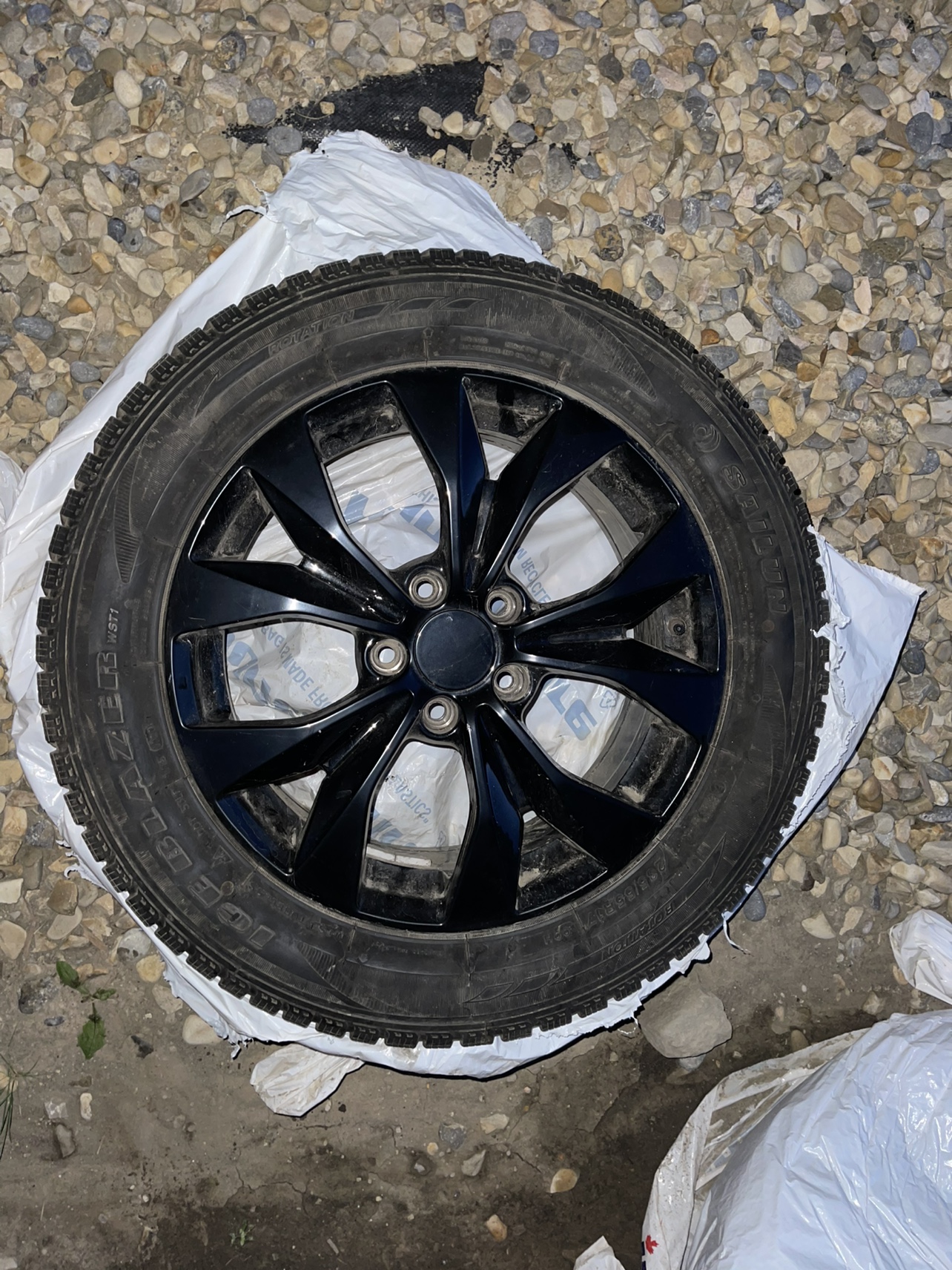 Set of 4 Winter Tires and Alloy Rims