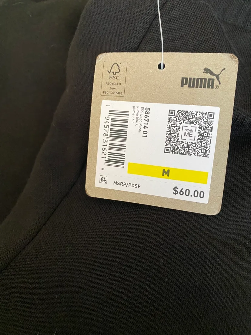 Puma Essentials Logo Sweatpants-brand new with tags image indicator(2)