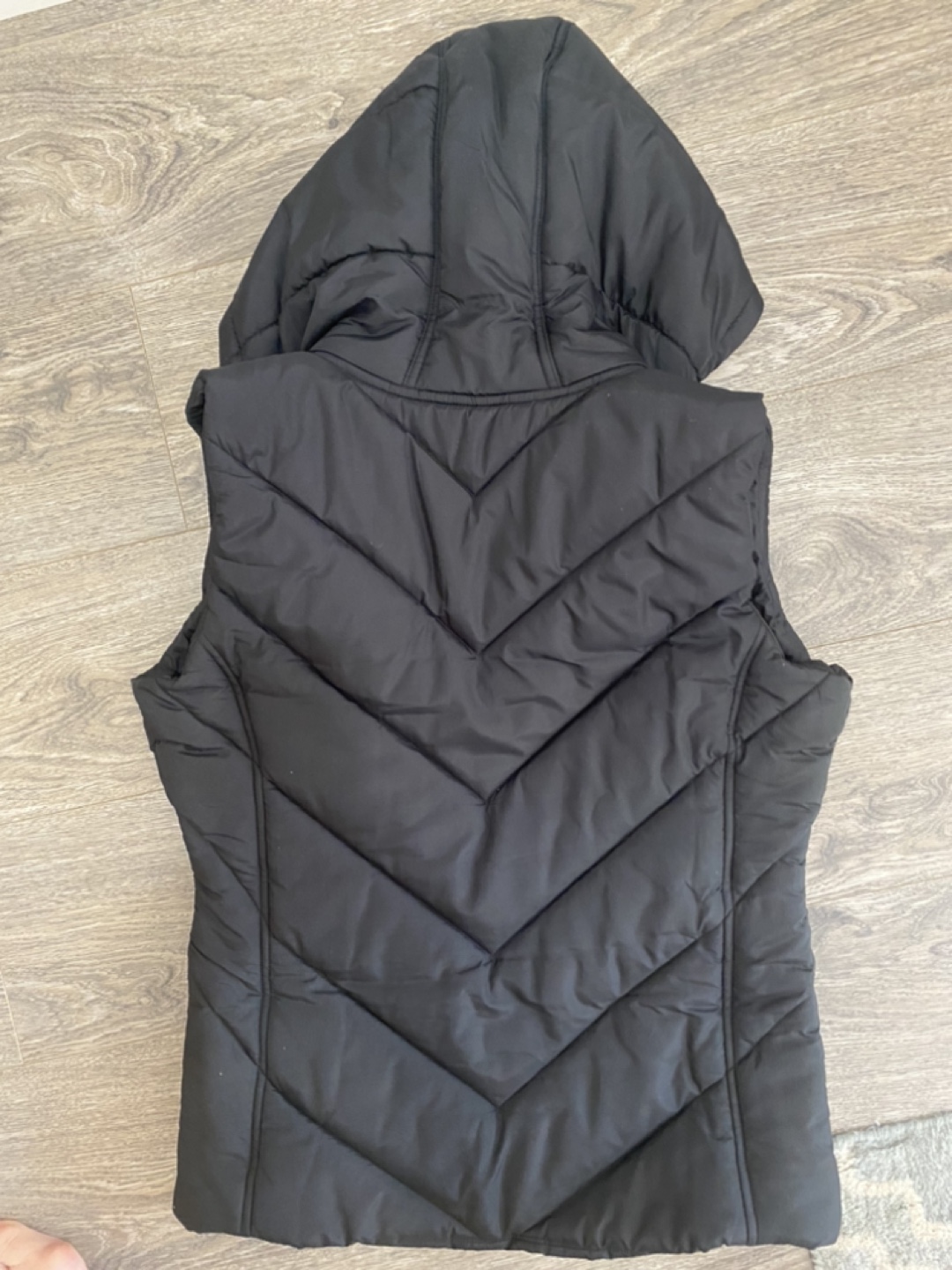 Adidas Black and Pink Hooded Vest - photo 3