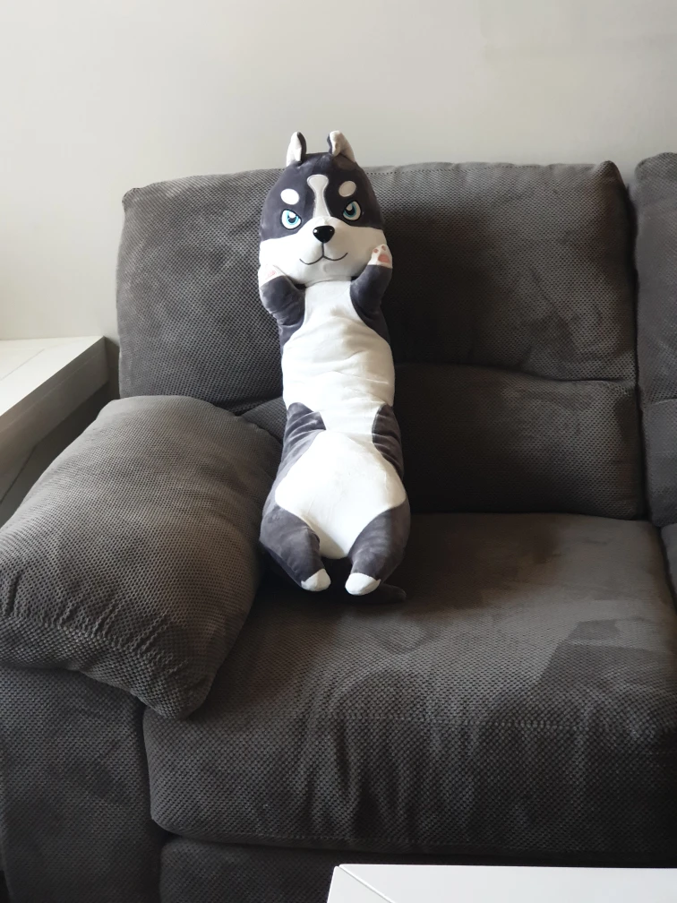 Husky Plush Pillow - photo 4