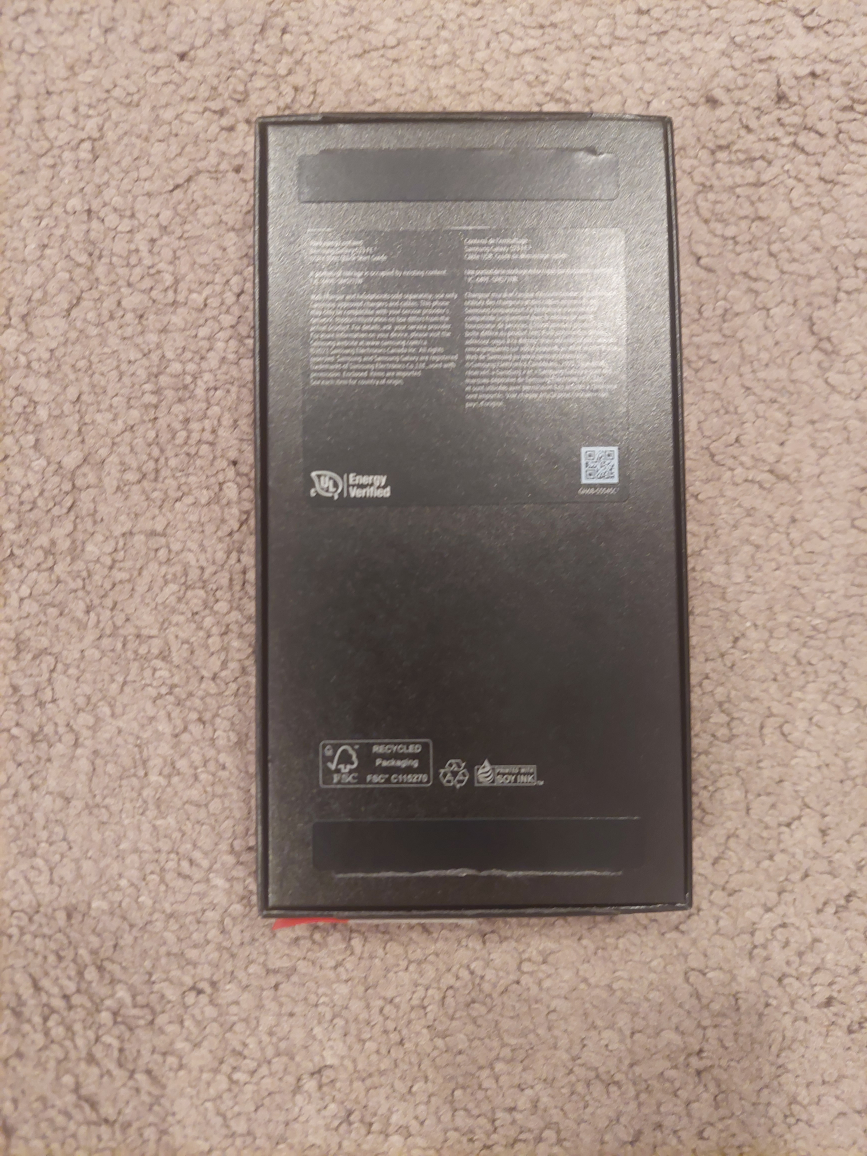 Unlocked and sealed Samsung Galaxy S23 FE with 128GB