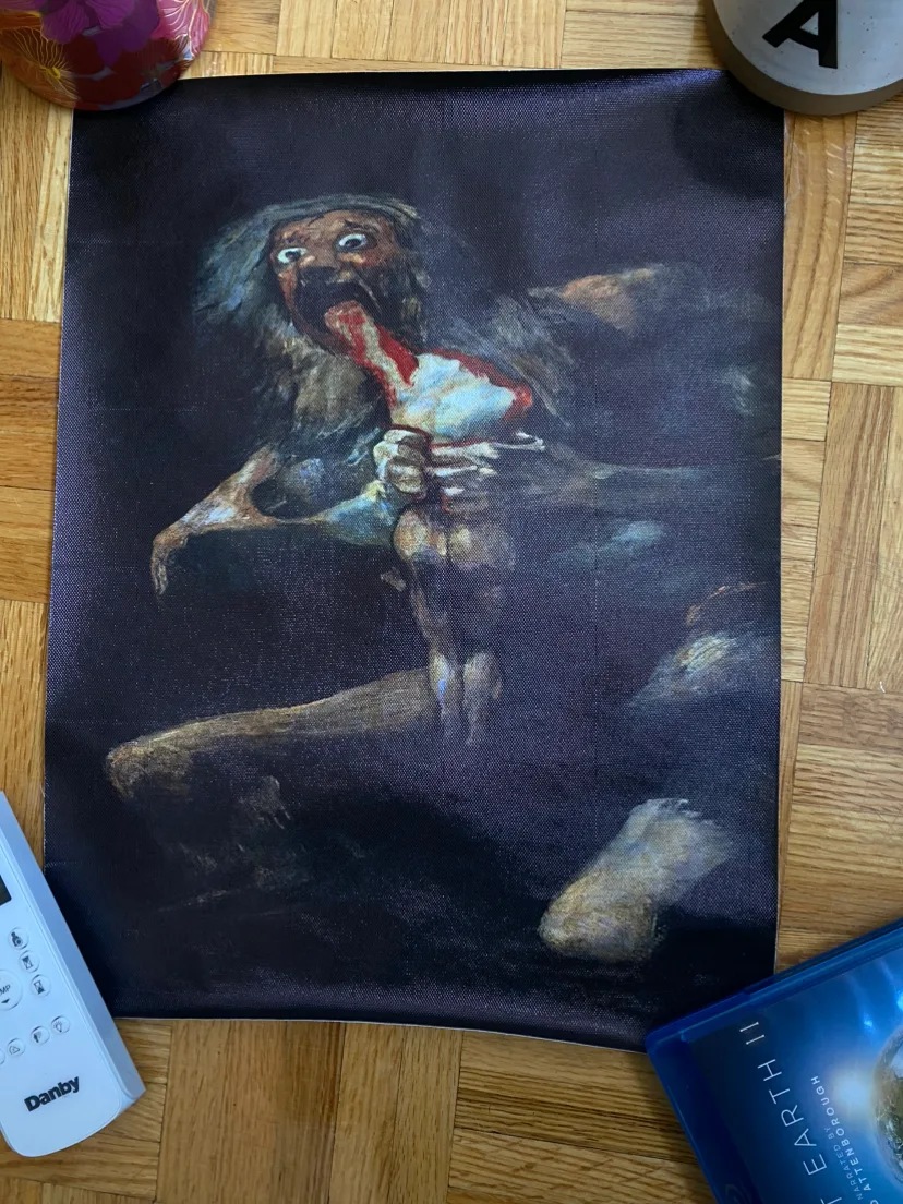 Goya - Saturn Devouring his son Print thumbnail