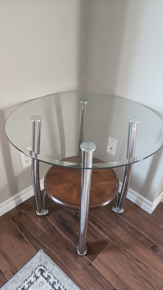 Glass Coffee Table and End Tables Set