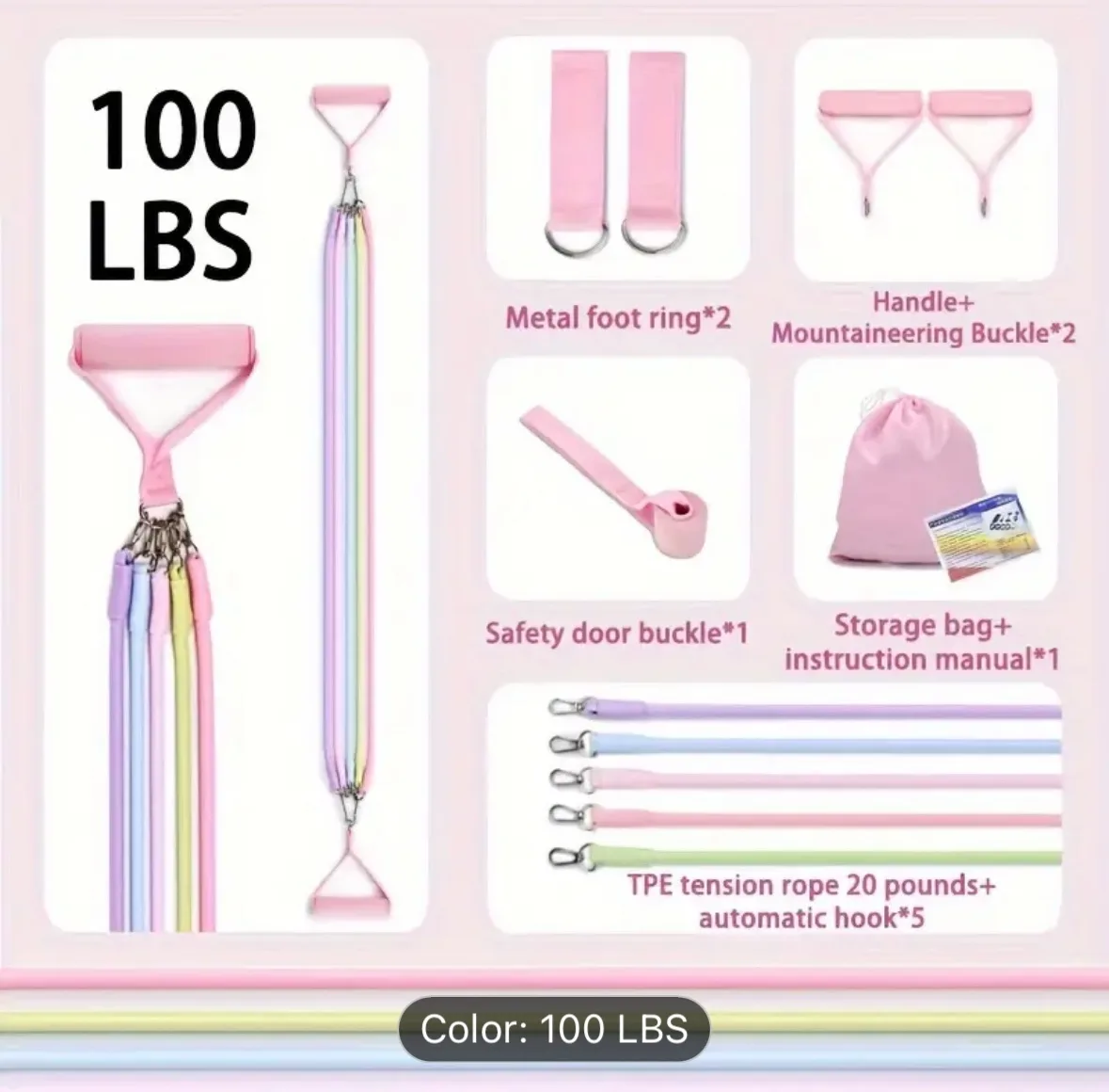 Pink Pilates Set thumbnail
