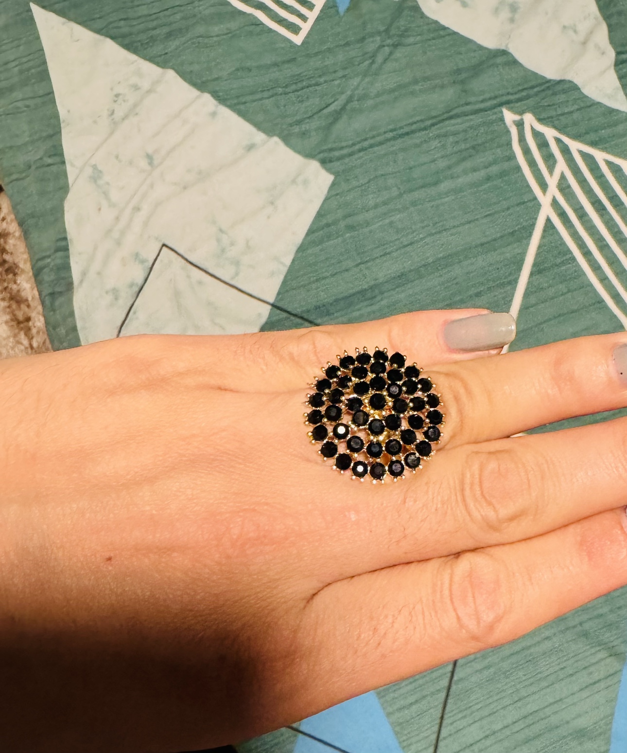 Black and Gold Ring - photo 3