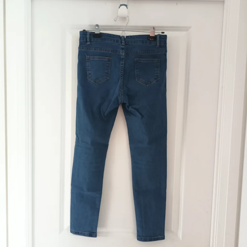 Women's Blue Skinny Jeans image indicator(2)