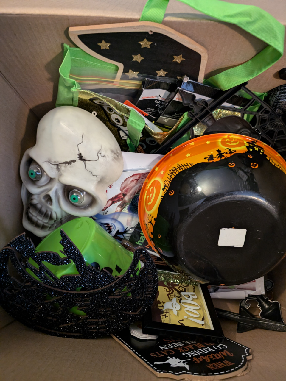 #Freecycle Halloween Decorations - photo 2