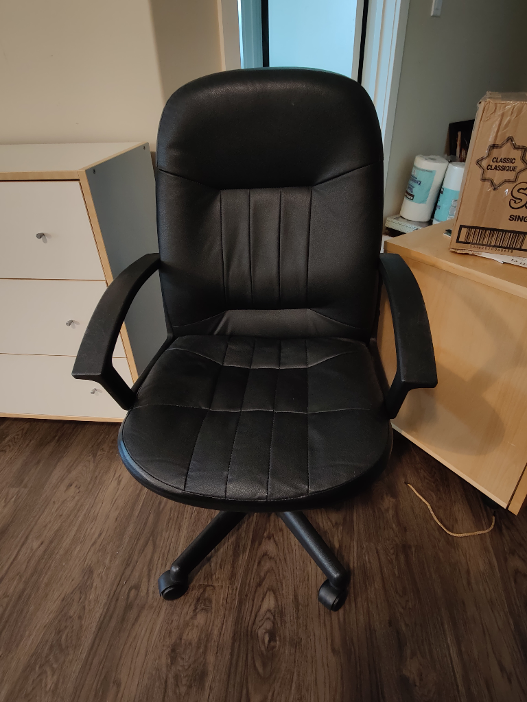 Moving Sale: Black Office Chair