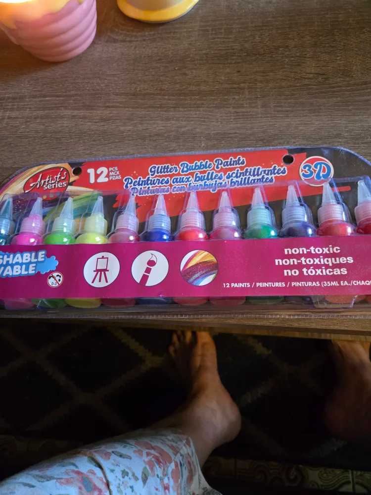 glitter bubble paints freecycle  don't need thumbnail