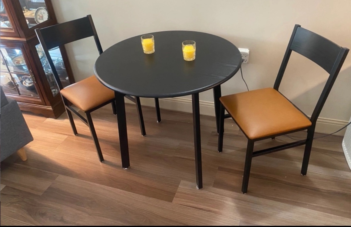 Table and Two Chairs set