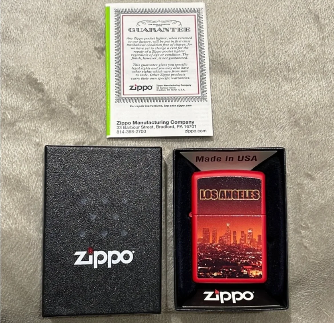Zippo Lighter Los Angeles Skyline thumbnail