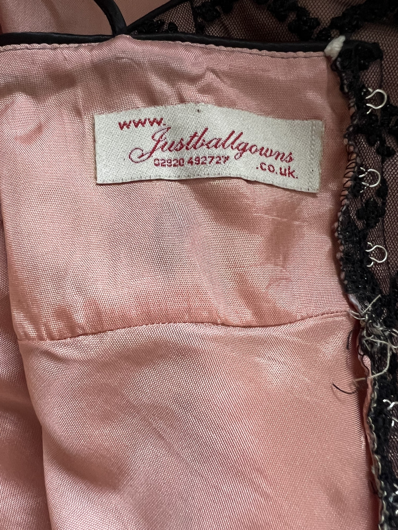 Black and pink Embroidered Corset Top - photo 5