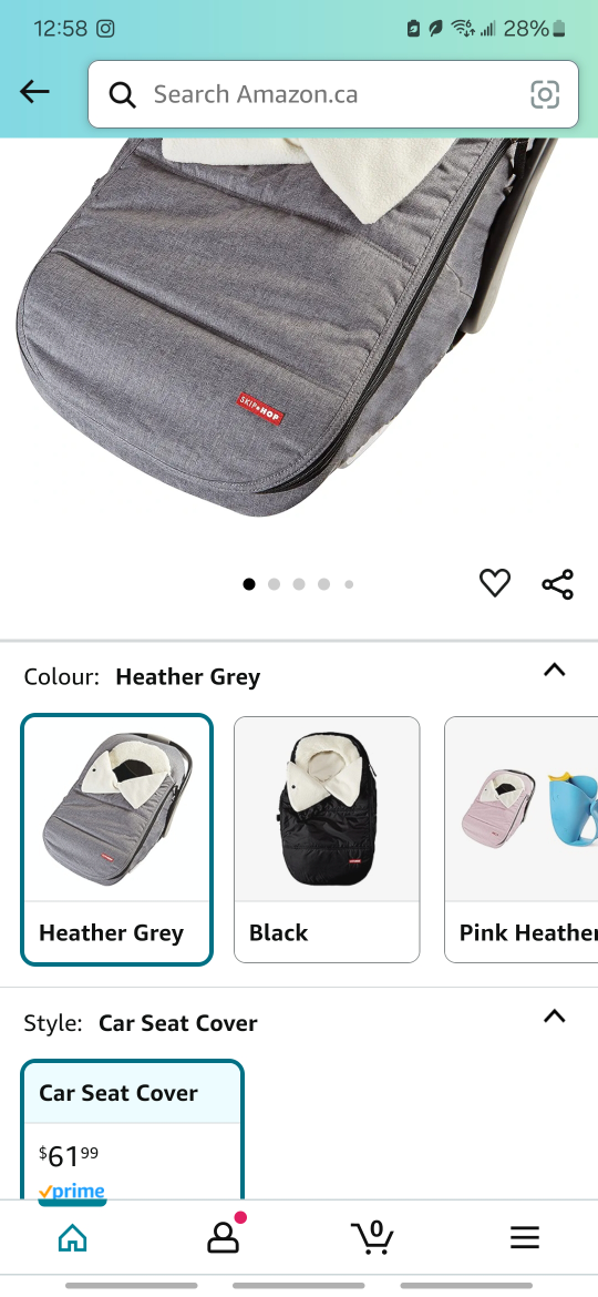 Skip Hop Cozy Car Seat Cover - photo 3