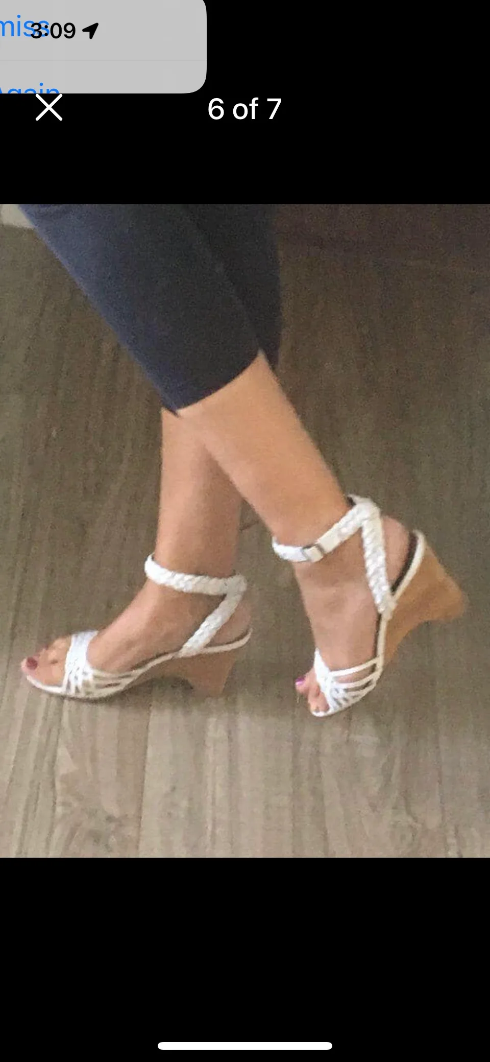 White Braided Wedges image indicator(6)