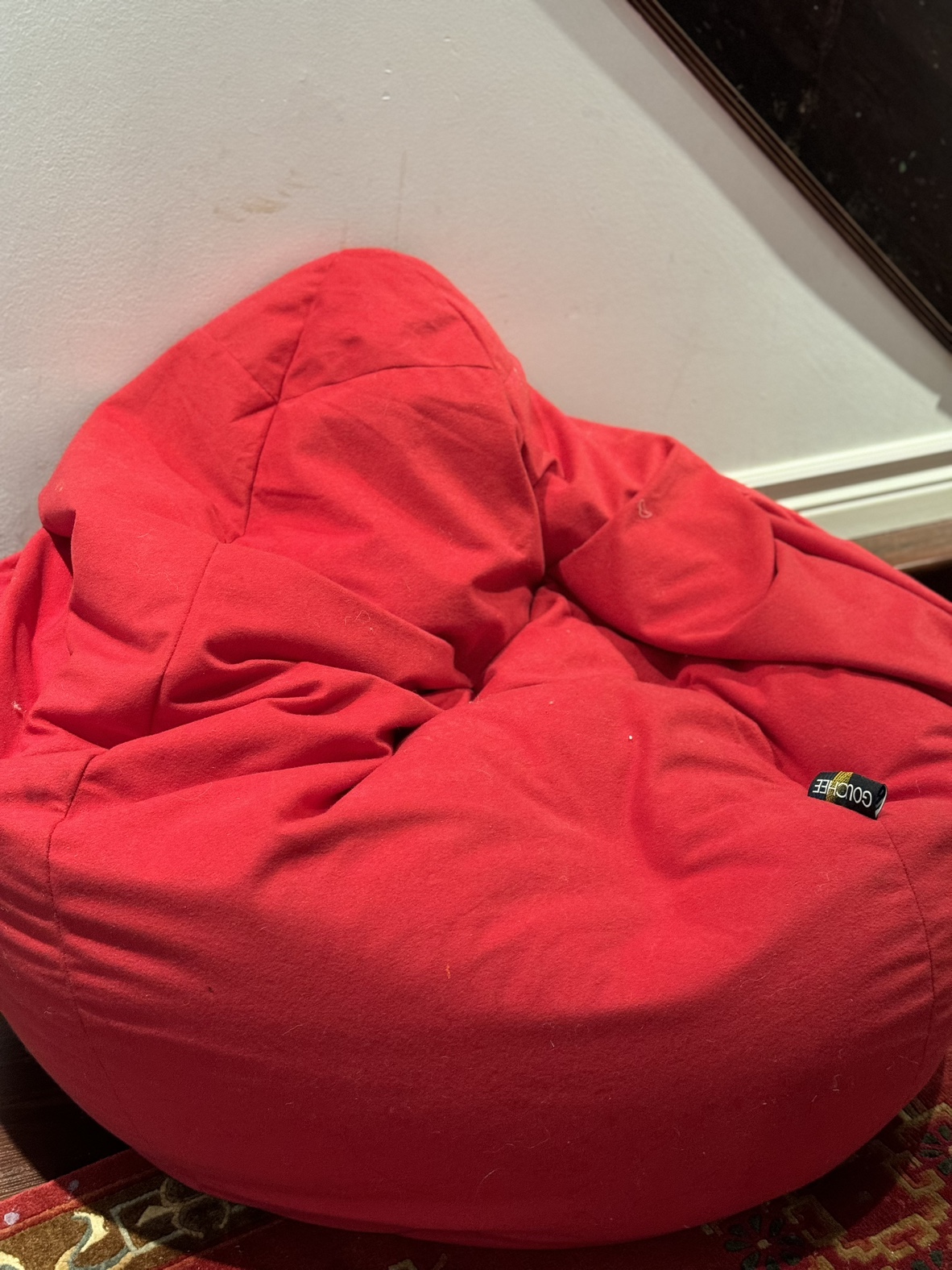 Red Beanbag Chair