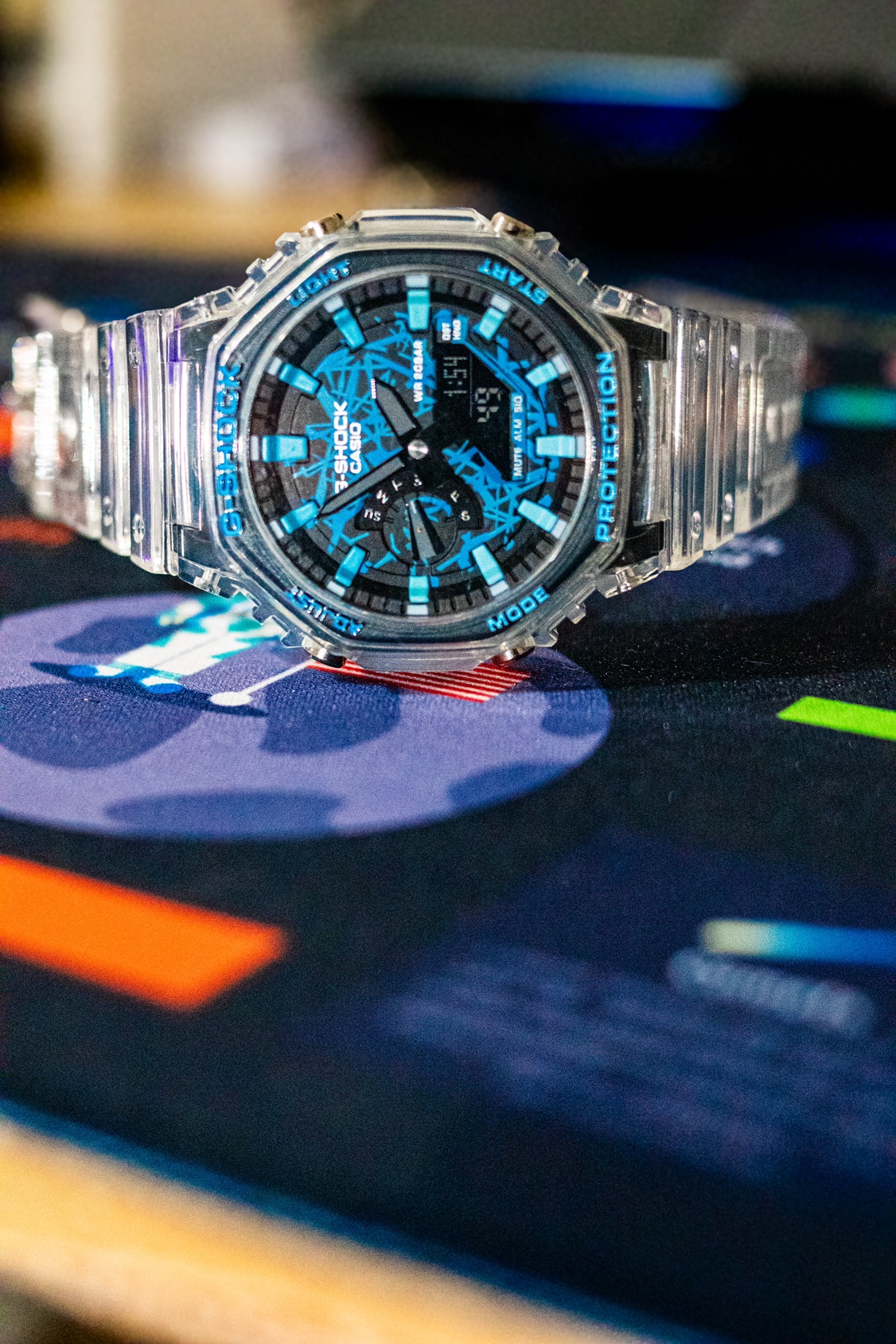 G-Shock Clear Blue Watch - photo 4